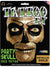 Metallic Gold Foil Skull Face Tattoo and Face Paint Set - Main Image