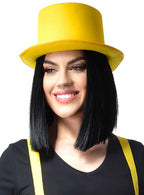 Image of Classic Adults Yellow Costume Top Hat