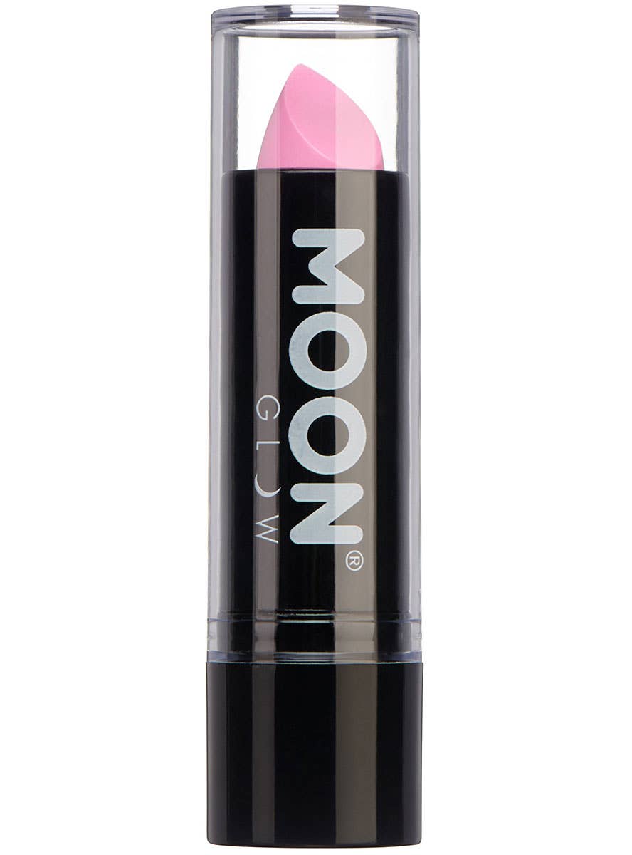 Image of Moon Glow UV Reactive Pastel Pink Lipstick