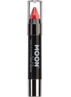 Image of Moon Glow UV Reactive Red Glitter Makeup Stick