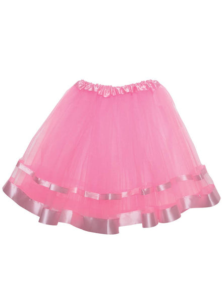 Image of Light Pink Layered Girls Costume Tutu