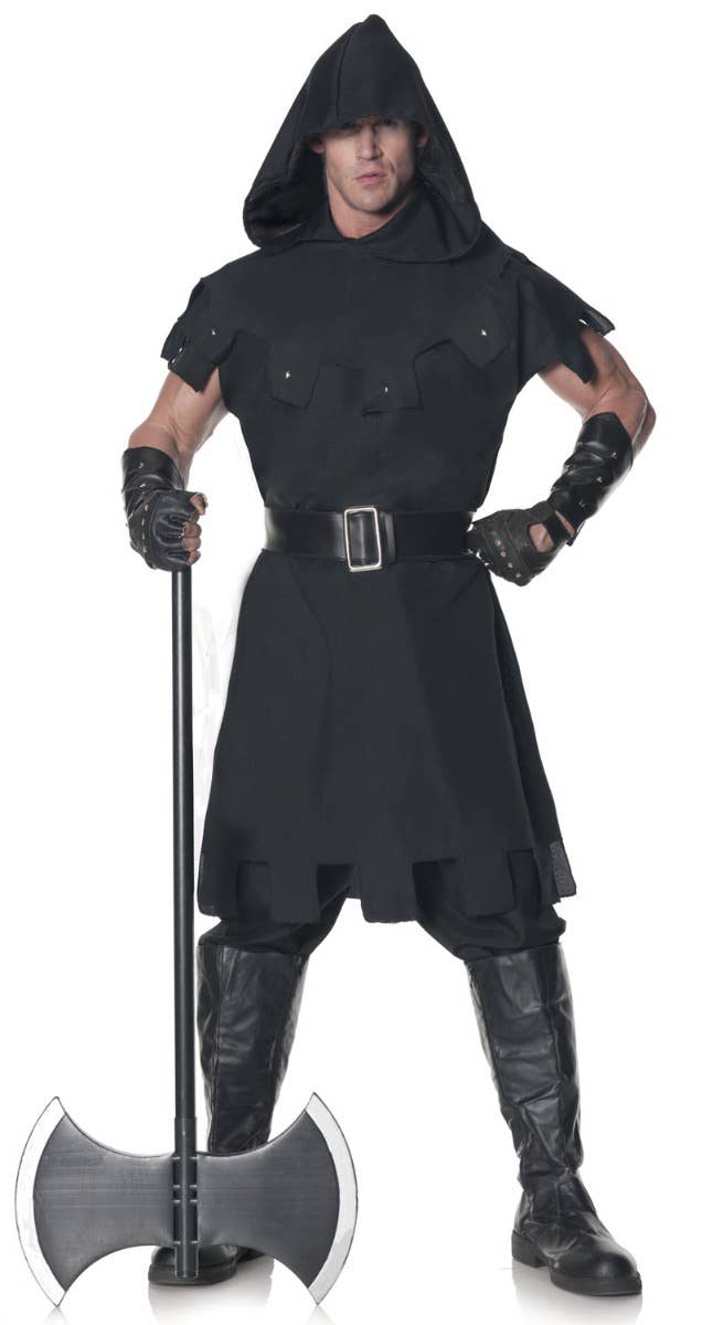 Plus Size Men's Medieval Executioner Halloween Costume Main Image