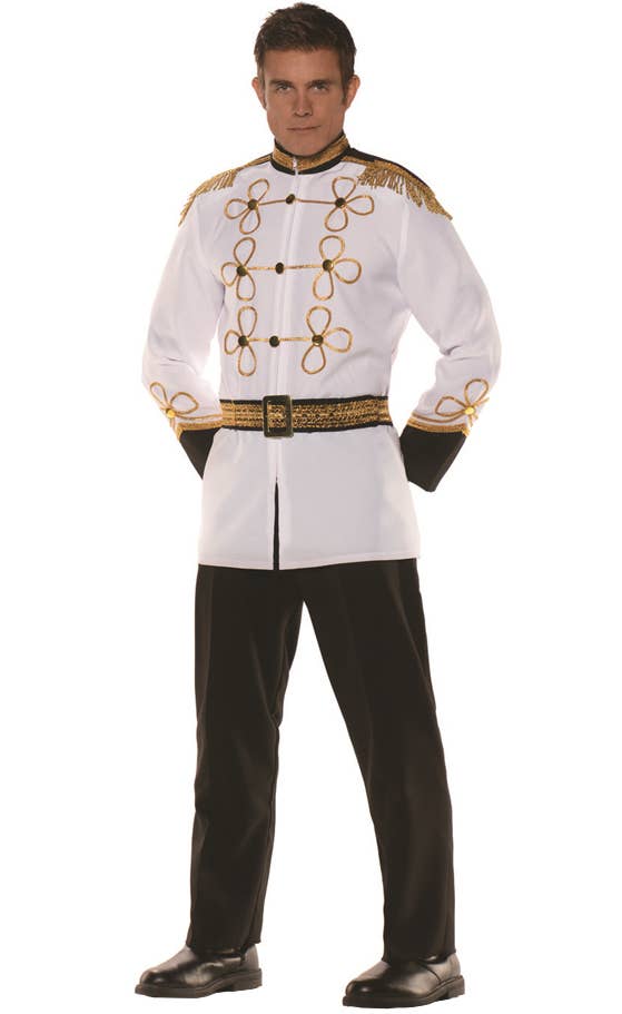 Prince Charming Men's Fairytale Character Fancy Dress Costume Main Image