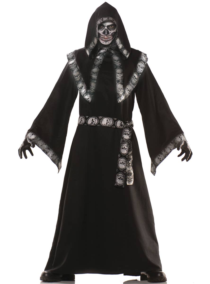 Men's Plus Size Black Crypt Keeper Halloween Costume - Main Image