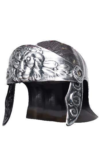 Silver Roman Helmet Costume Accessory - Main Image