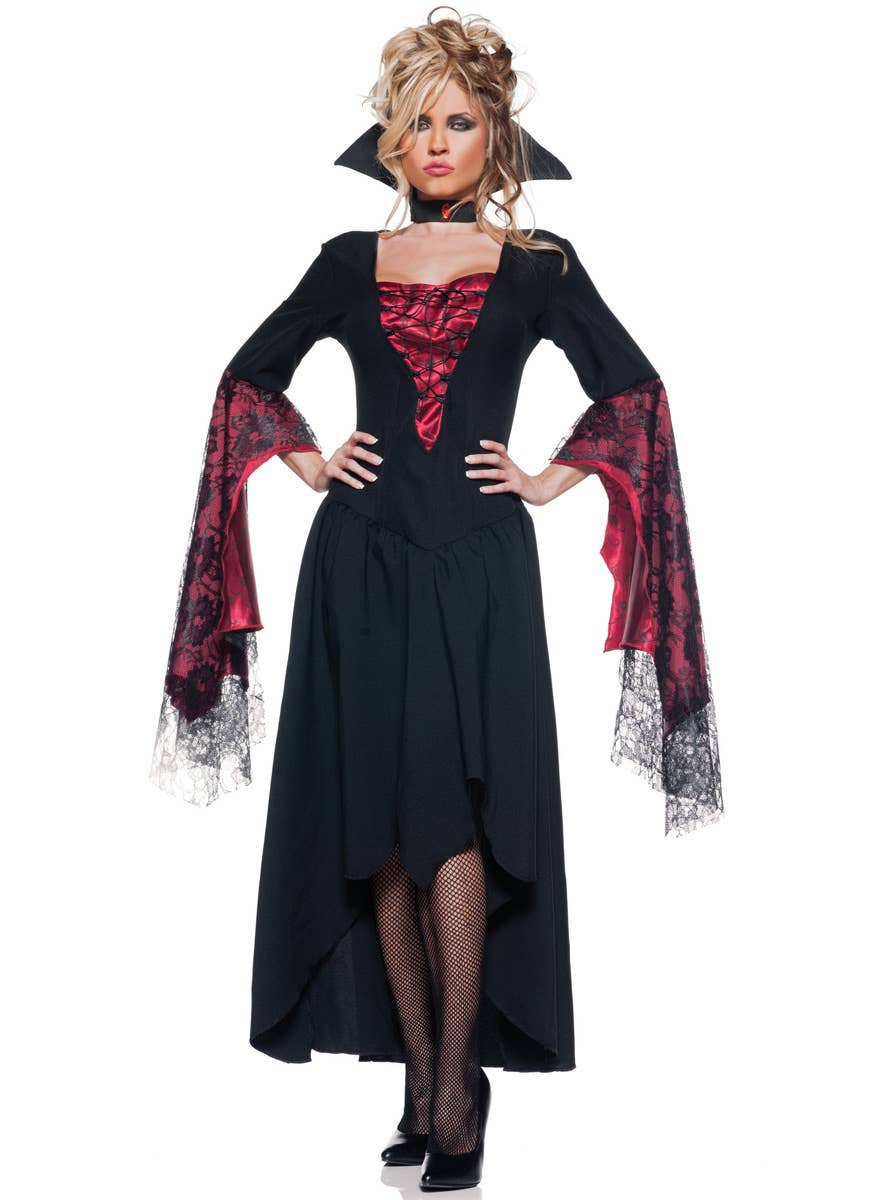 The Countess Women's Vampire Halloween Costume - Image 3