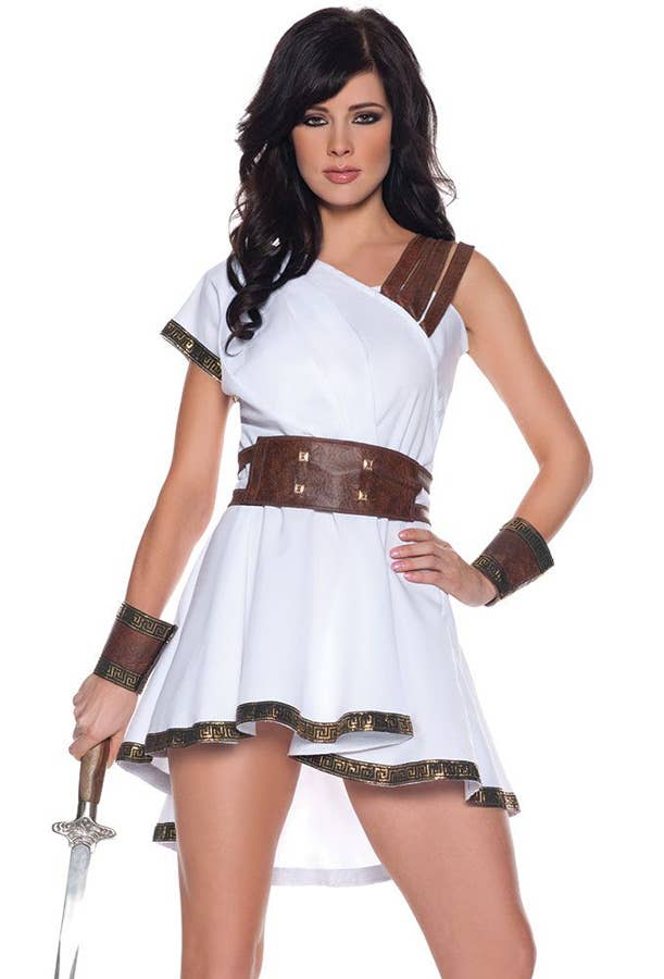 Womens Roman Olympia Sexy Goddess Costume - Close Image