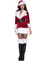 Christmas Dresses Women's Sexy Secret Santa Christmas Fancy Dress Costume