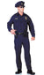 Plus Size Men's Classic Police Officer Fancy Dress Costume Main Image