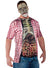 Bones and Guts Printed Halloween Costume Shirt for Men Front Image