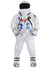 Mens Super Deluxe Plus Size White Astronaut Costume - Main Image