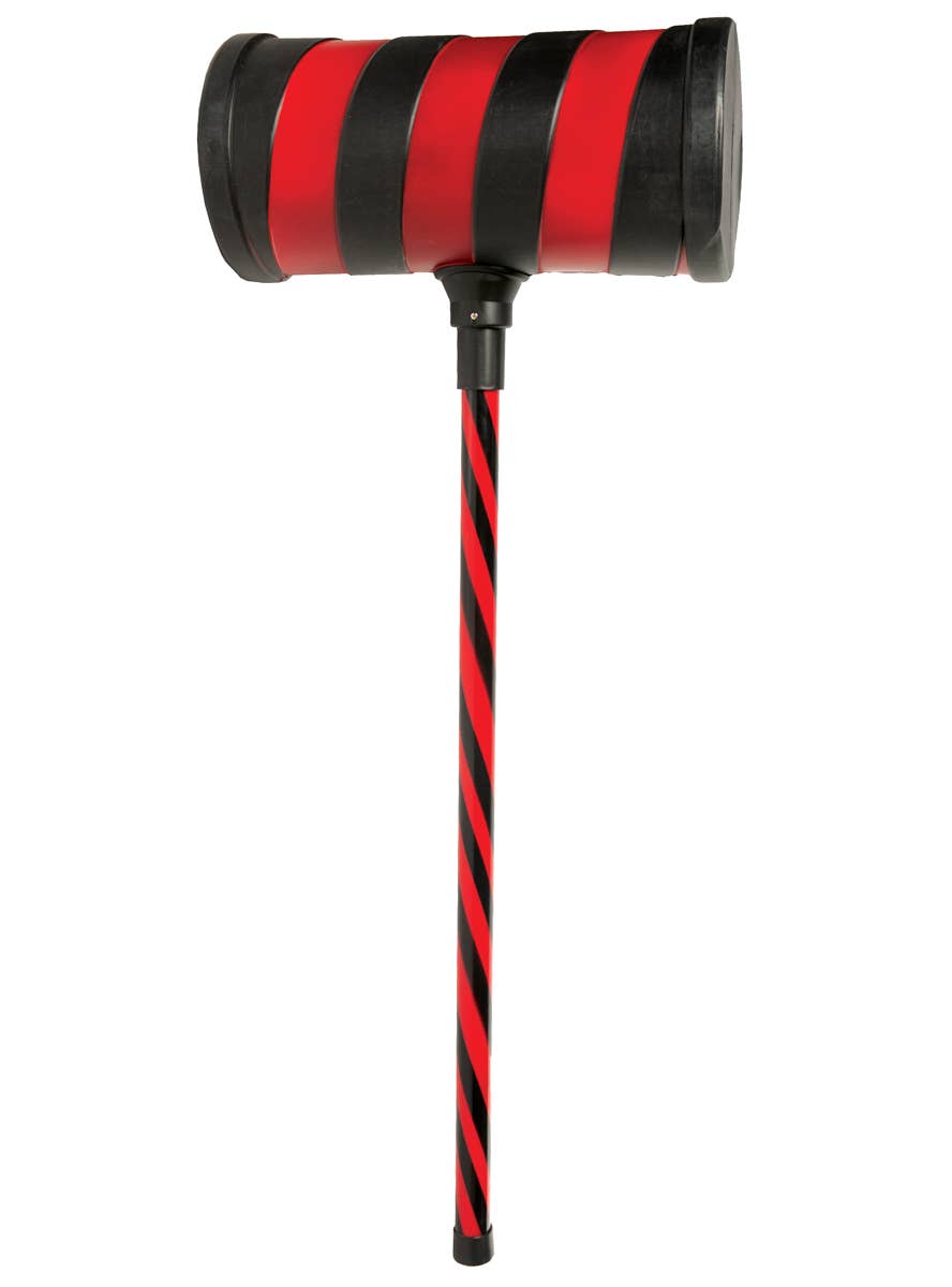 Red and Black Mallet Costume Accessory