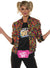 Womens Colourful 1990s Print Costume Jacket - Main Image