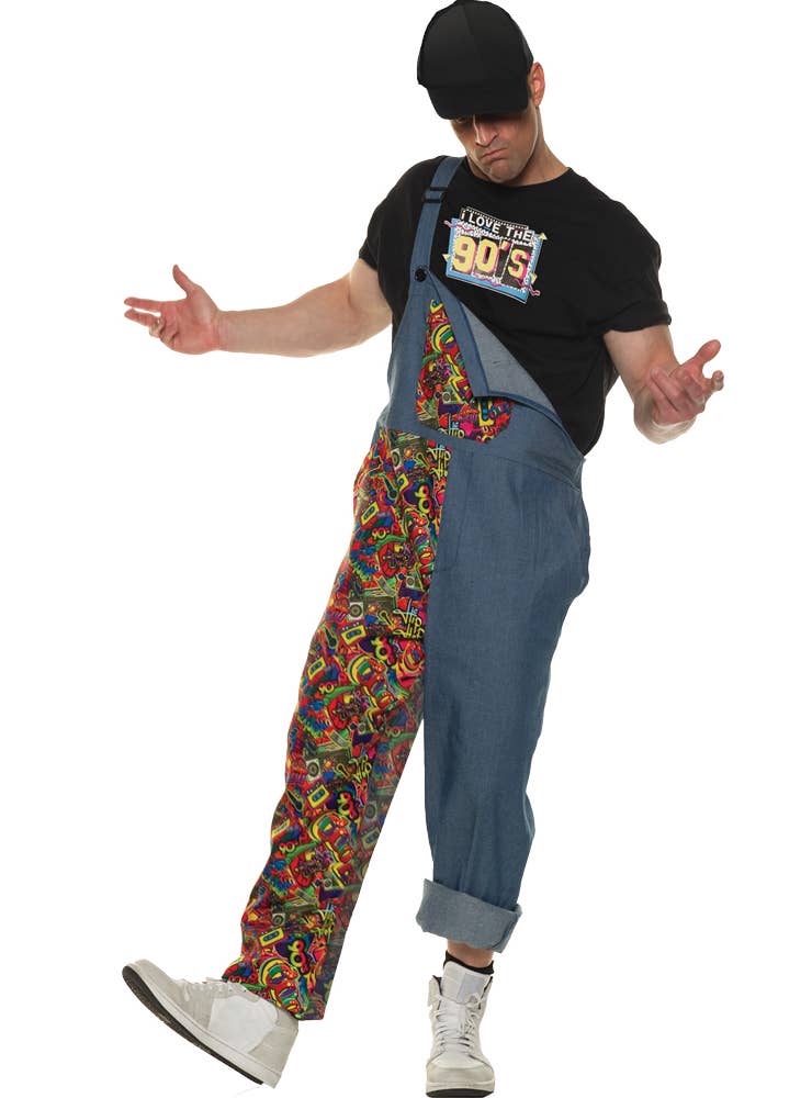 Plus Size Mens Trippin I Love The 90s Dress Up Costume - Main Image