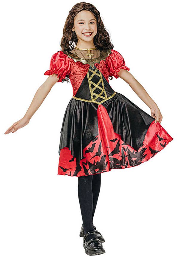 Image of Batty Vampire Girls Halloween Costume