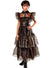 Image of Wednesday Addams Rave'n Prom Party Dress Girl's Costume