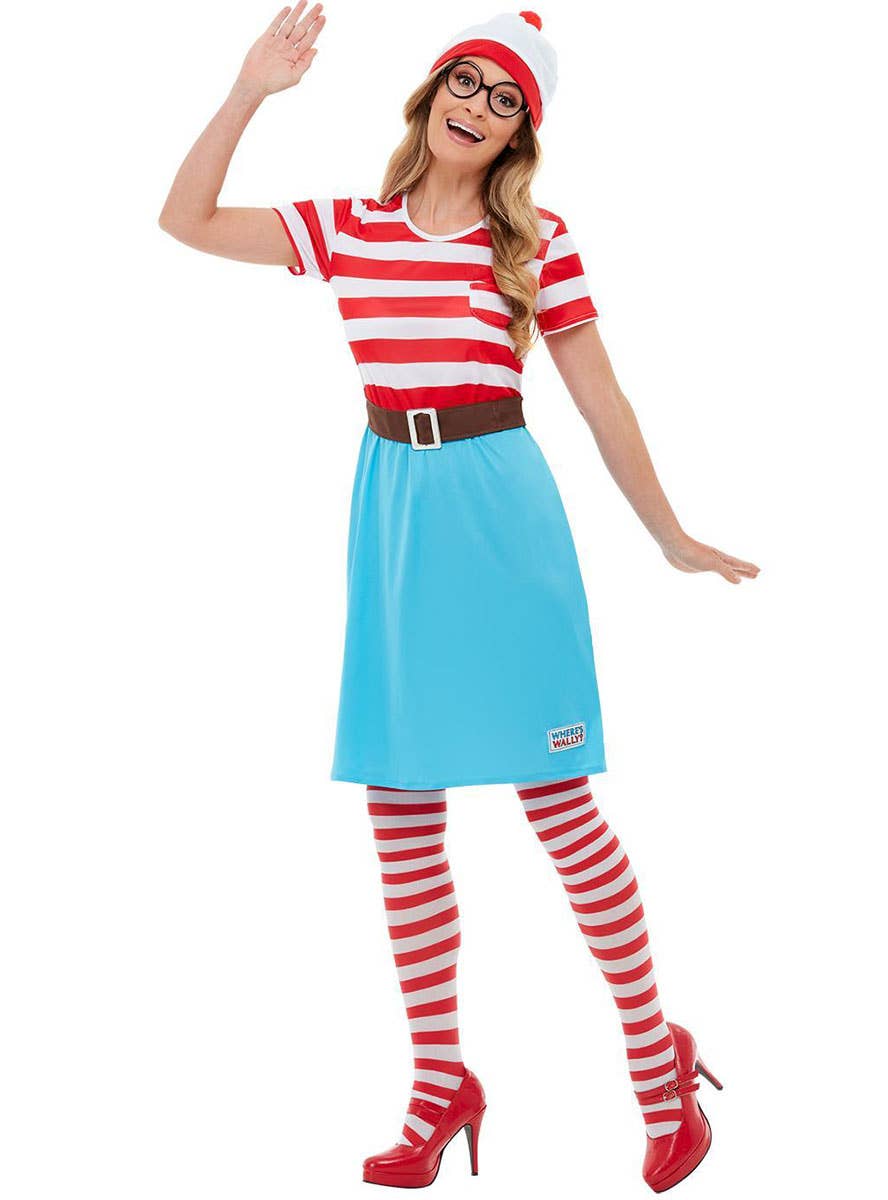 Image of Where's Wenda Women's Deluxe Book Week Costume - Alternate Front Image