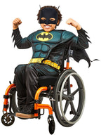 Image of Adaptive Batman Boys DC Superhero Costume - Front View