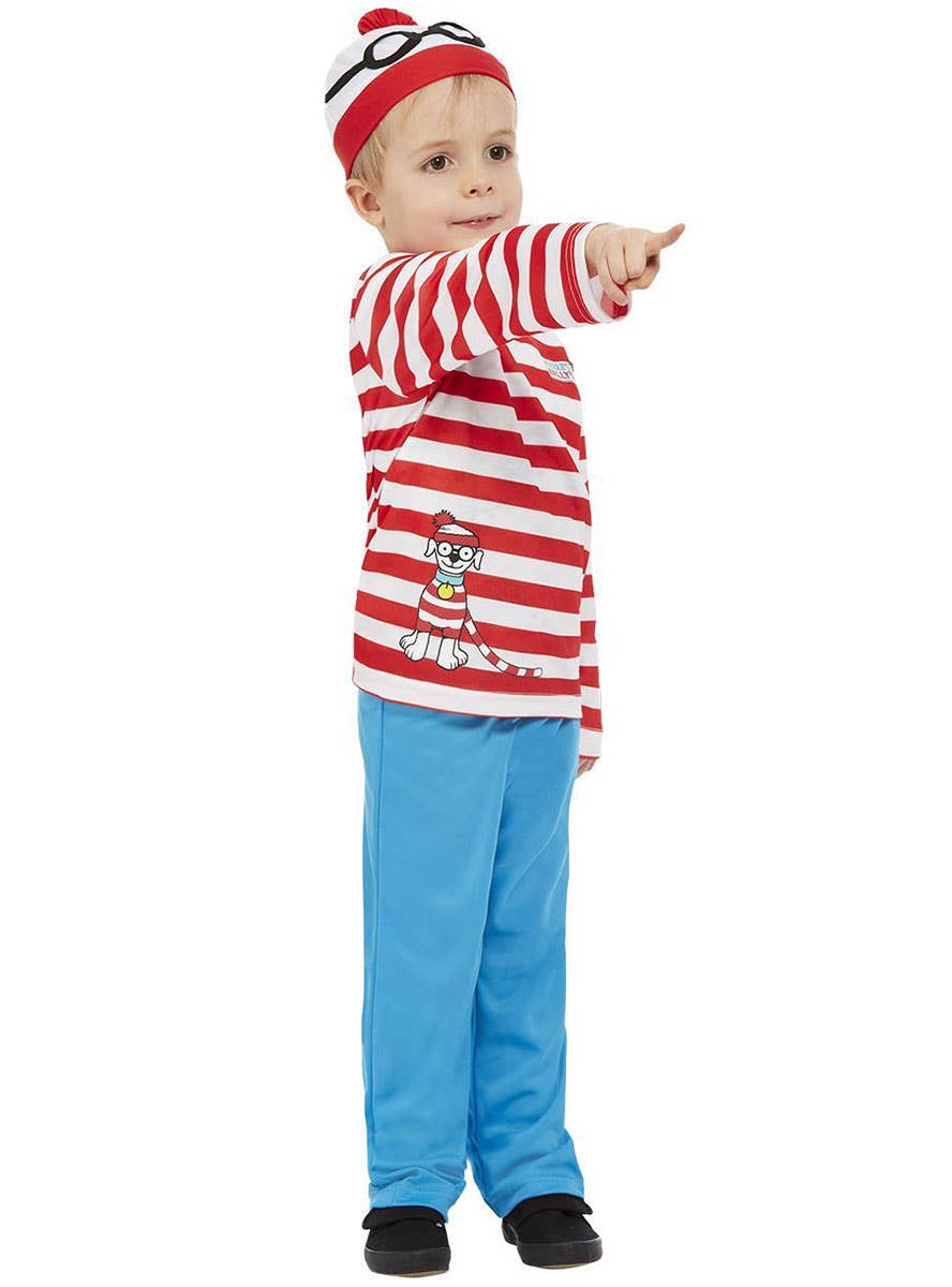 Image of Where's Wally Toddler Boys Book Week Costume - Alternate Image