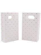 Image of Gold Polka Dots 6 Pack Party Favour Bags