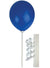 Image of 10 Pack White Balloon Sticks with Cups