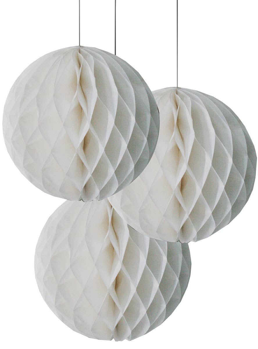 Image of White Honeycomb 29cm Hanging Decoration