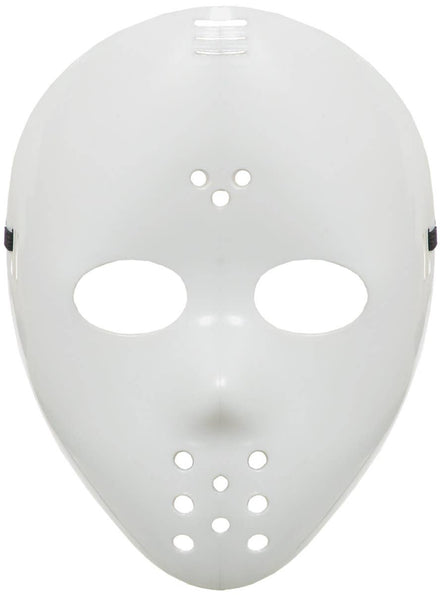 Image of Classic White Jason Style Hockey Mask