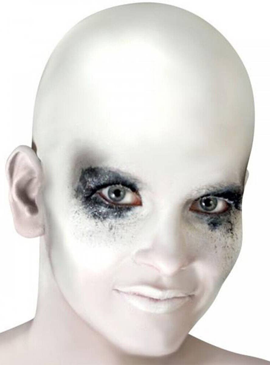 Image of Latex White Bald Cap Special FX Prosthetic - Alternate Image