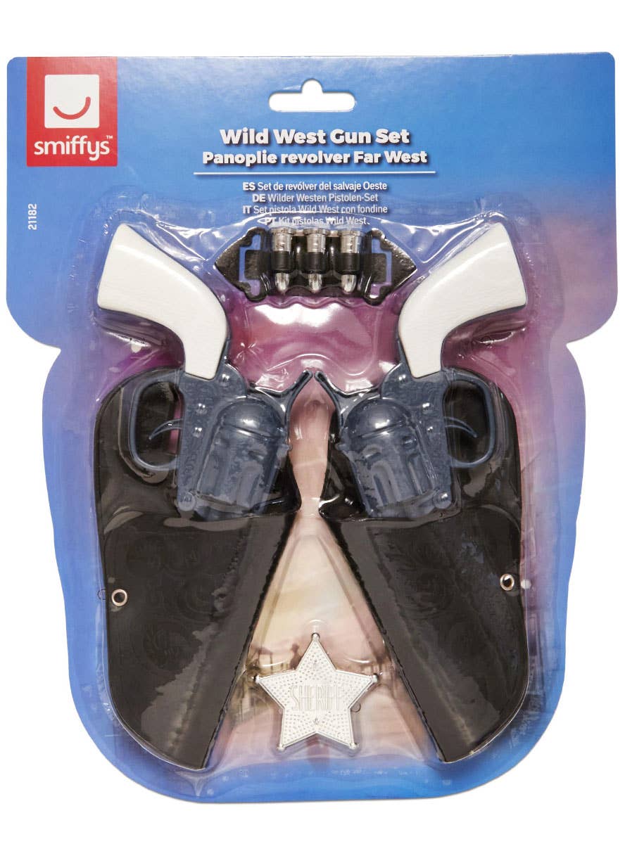 Image of Wild West Sheriff Gun and Holster Costume Weapon Set