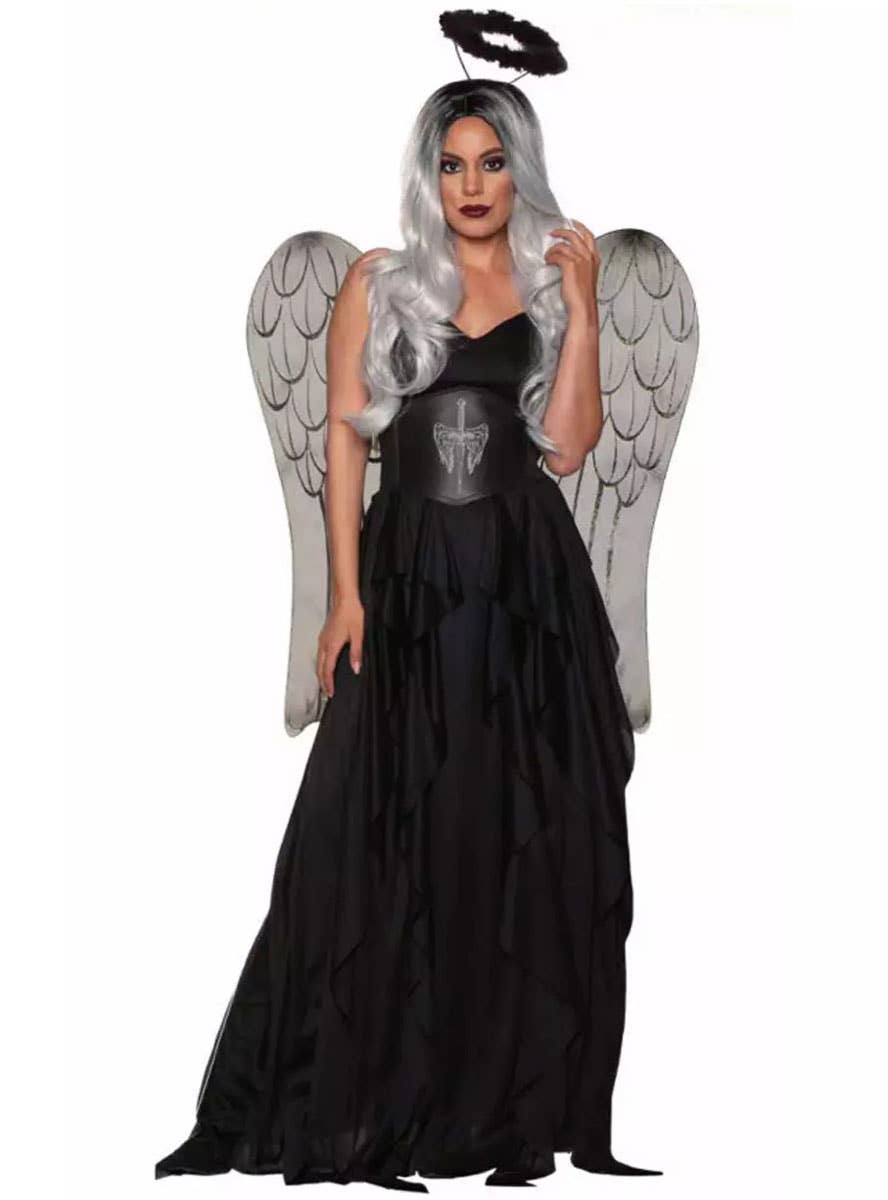 Image of Dark Fallen Angel Womens Halloween Costume