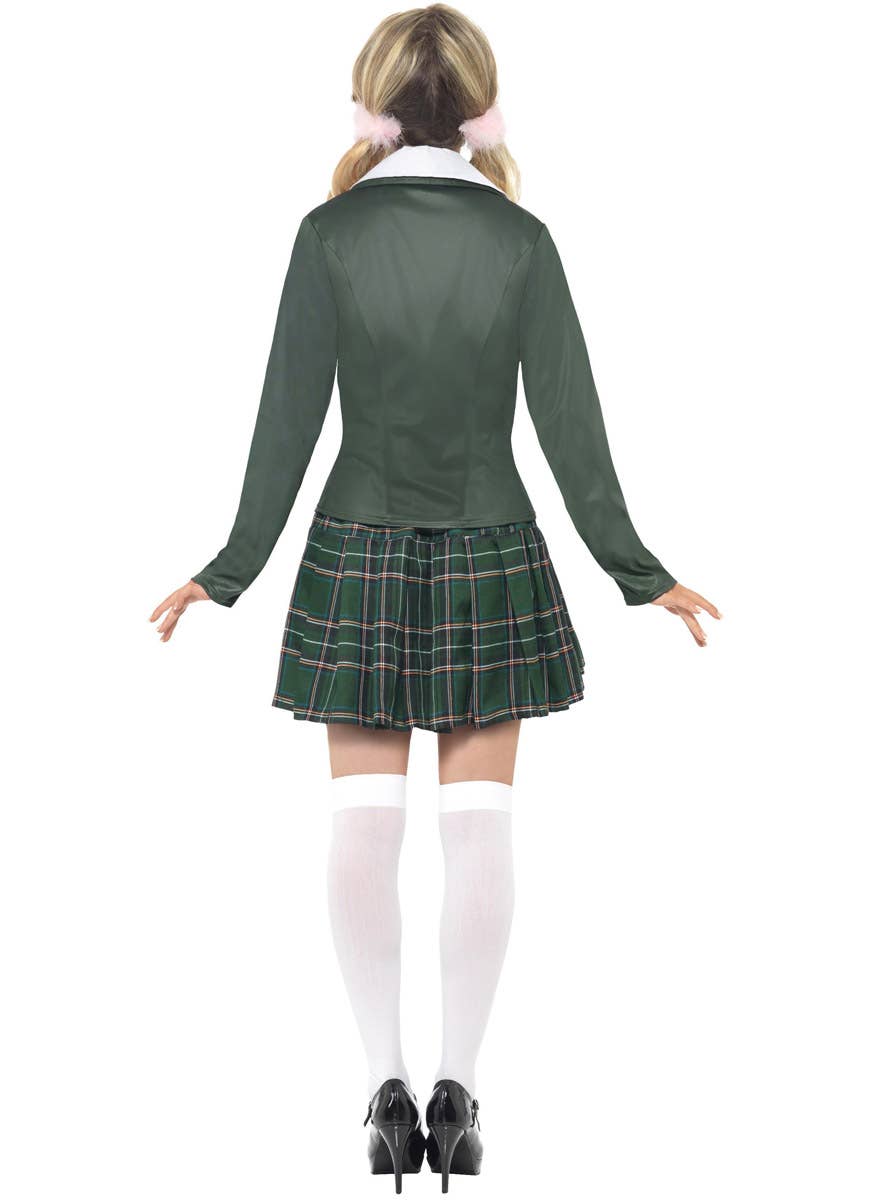 Image of Preppy Schoolgirl Women's Britney Spears Costume - Back View
