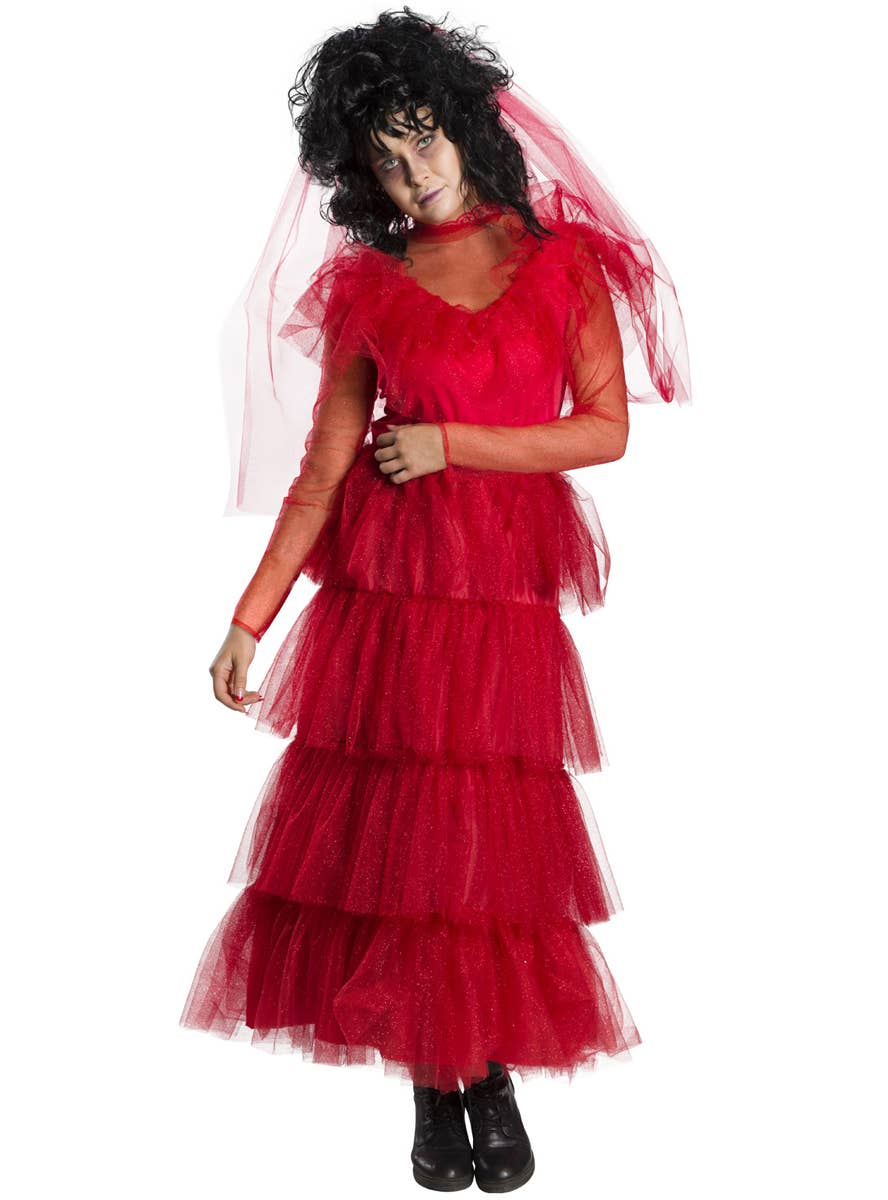 Image of Beetlejuice Bride Women's Lydia Costume