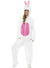 Image of Bunny Women's White Rabbit Onesie Costume