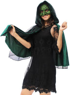 Image of Spooky Green Witch Costume Accessory Kit - Main Image