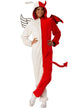 Image of Angel or Demon Women's Split Onesie Costume 