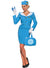 Image of Pan Am Airways Blue Stewardess Womens Costume - Main Image