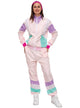 Image of Righteous Pink 1980s Women's Shell Suit Costume - Main Image