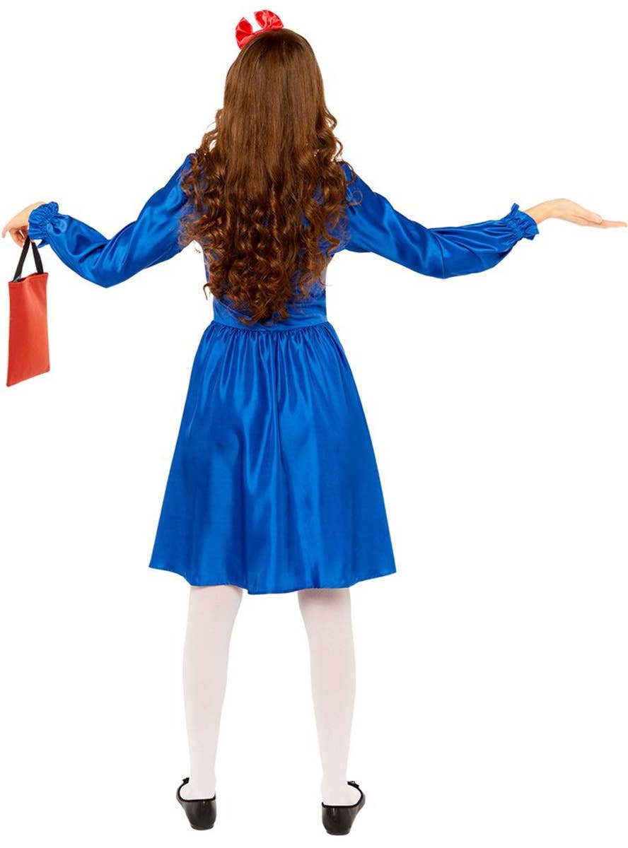 Image of Roald Dahl Matilda Plus Size Women's Book Week Costume - Back View