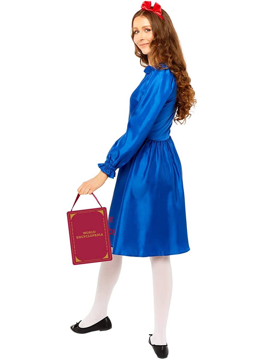 Image of Roald Dahl Matilda Plus Size Women's Book Week Costume - Side View