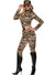 Image of Camouflage Womens Sexy Army Jumpsuit Costume