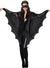 Image of Wet Look Black Bat Women's Halloween Costume
