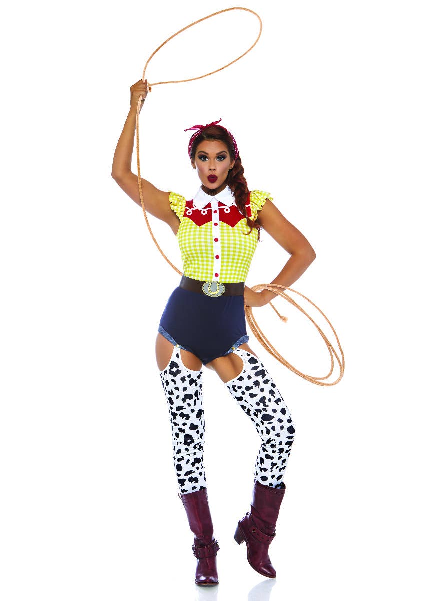 Women's Jessie Toy Story Cowgirl Fancy Dress Costume Alternate Image