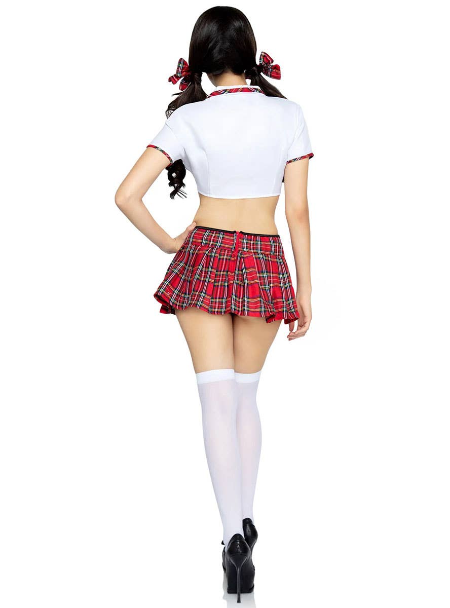 Sexy Schoolgirl Women's Fancy Dress Costume Image 2