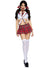 Sexy Schoolgirl Women's Fancy Dress Costume Image 1