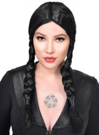 Image of Addams Family Wednesday Addams Women's Wig