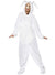 Image of Cute White Bunny Rabbit Women's Costume Onesie - Front View