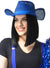 Image of Western Blue Hessian Adult's Cowboy Hat - Main Image