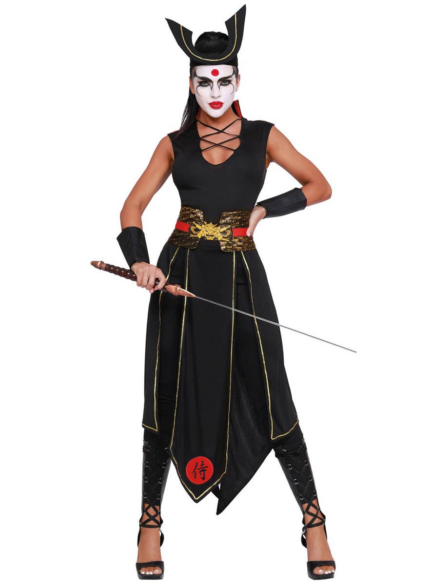 Samurai Warrior Womens Costume Japanese Samurai Costume for Women