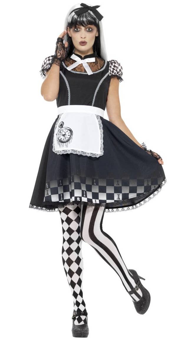 Gothic Alice Halloween Costume Womens Dark Alice Costume